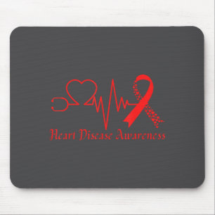 Heart Disease Awareness Go Red In February Health  Mouse Pad