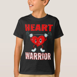Heart Disease Awareness Heart Warrior Wear Red Hea T-Shirt