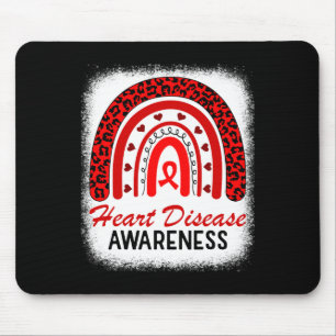 Heart Disease Awareness In February We Go Red Mouse Pad