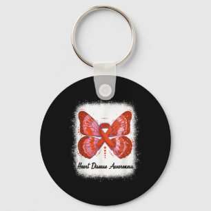 Heart Disease Awareness In February We Wear Red Bu Key Ring