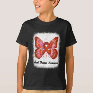 Heart Disease Awareness In February We Wear Red Bu T-Shirt