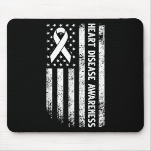 Heart Disease Awareness Month Heart Warrior Chd Us Mouse Pad