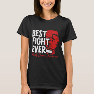 Heart Disease Awareness Month Heartbeat  T-Shirt