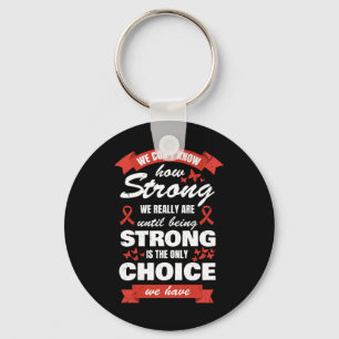 Heart Disease Awareness Month Strong Heart Health Key Ring