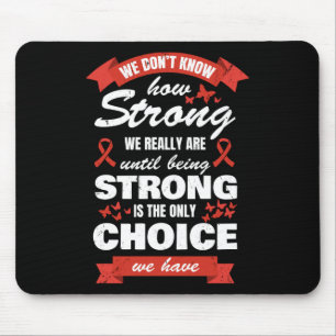 Heart Disease Awareness Month Strong Heart Health Mouse Pad