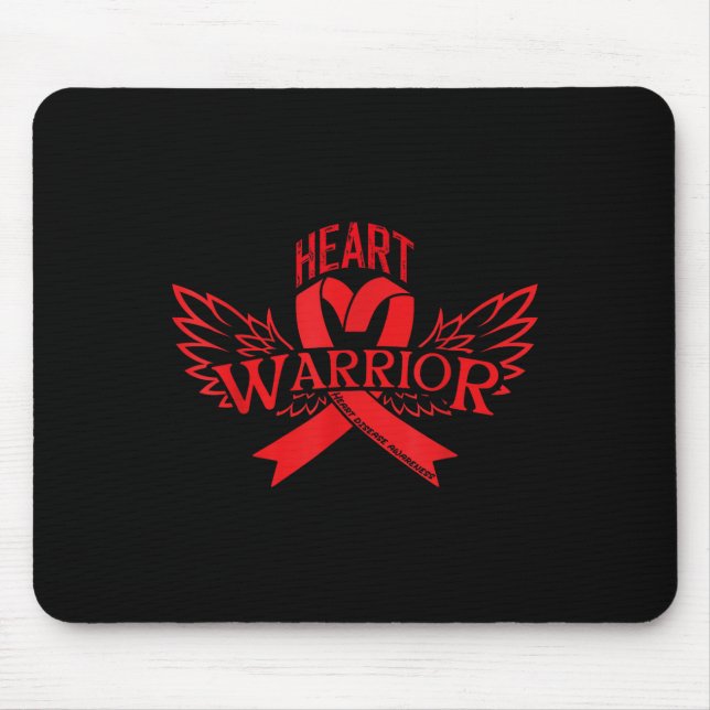 Heart Disease Awareness  Mouse Pad (Front)