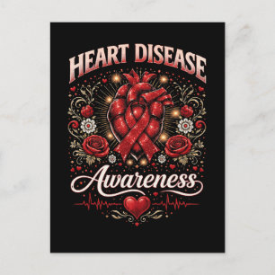 Heart Disease Awareness Postcard