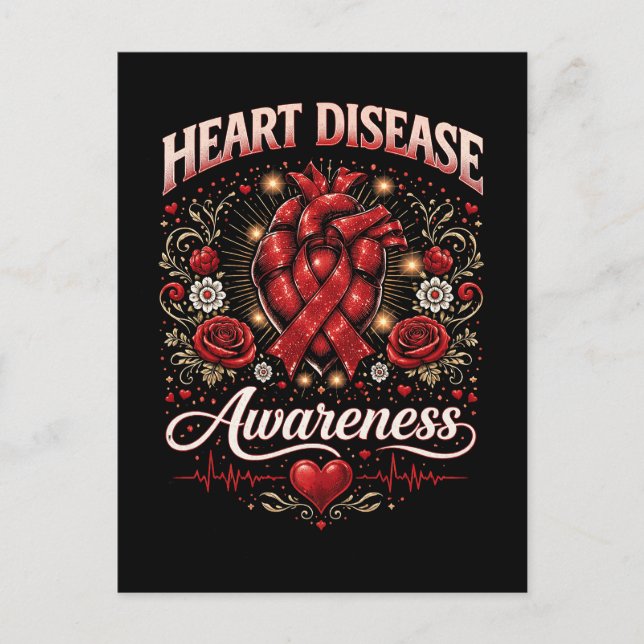 Heart Disease Awareness Postcard (Front)