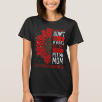 Heart Disease Awareness Ribbon Mom Warrior