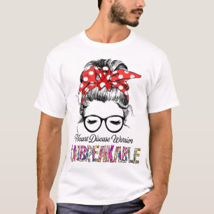 Heart Disease Awareness Ribbon Support Gifts T-Shirt