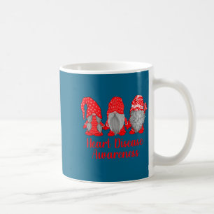 Heart Disease Awareness Wear Red In February Famil Coffee Mug