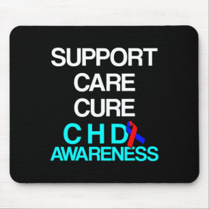 Heart Disease Defect Survivor Chd Warrior 3 Mouse Pad