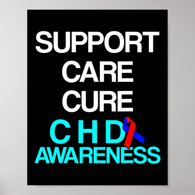 Heart Disease Defect Survivor Chd Warrior 3  Poster (Front)