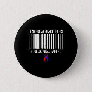 Heart Disease Defect Survivor Patient Chd Warrior 6 Cm Round Badge