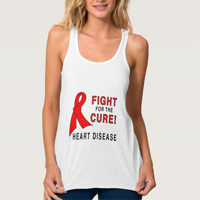 Heart Disease Fight for the Cure Singlet (Front)