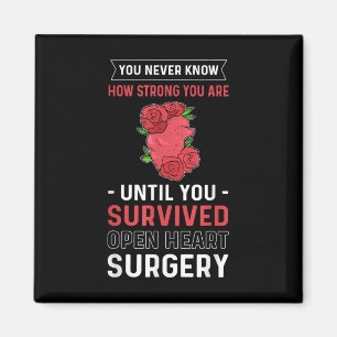 Heart Disease Month. Heart Surgery. Heart Health Magnet