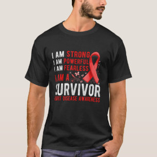 Heart disease survivor month Support Heart Disease T-Shirt