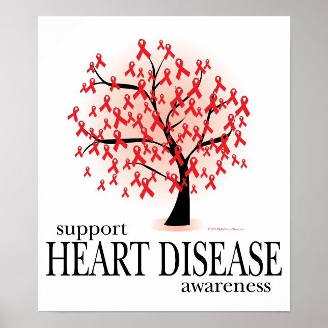 Heart Disease Tree Poster (Front)
