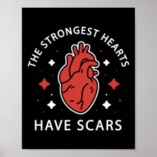 Heart Disease Warrior Chd Awareness  Poster