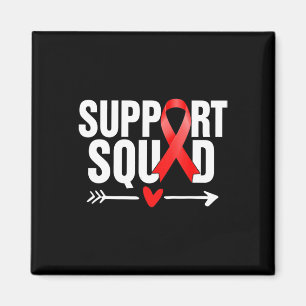 Heart Disease Warrior Support Squad Heart Disease  Magnet