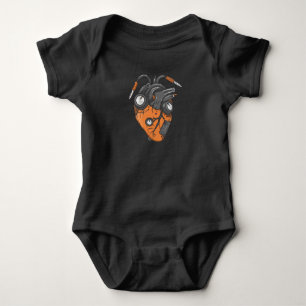 Heart Distortion Baby Bodysuit