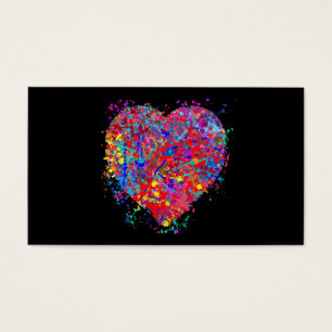 Heart, Drip Art