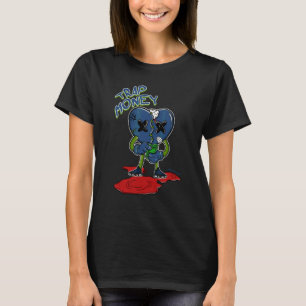 Heart Dripped Brave Blue 13s Matching T-Shirt