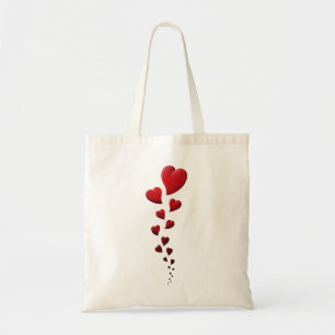 Heart Dsign, Valentine Day Gift, Gift for BF, GF Tote Bag