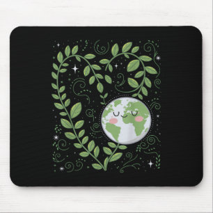 Heart Earth Day 2025 Environment Plant Leaf Mouse Pad