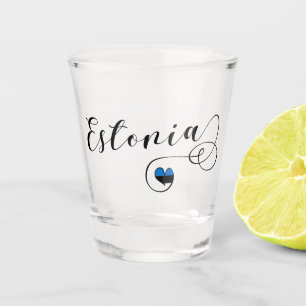 Heart Estonia Mug, Finn, Estonian Shot Glass