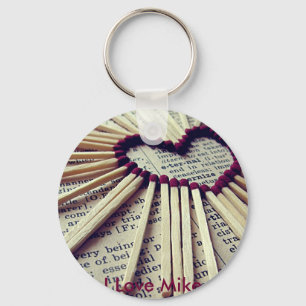 Heart Eternal Love Key Ring