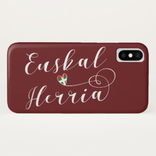 Heart Euskal Herria Mobile Phone Case, Basque Case-Mate iPhone Case