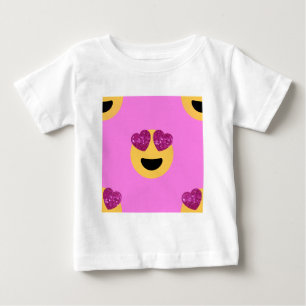 heart eye emoji baby T-Shirt