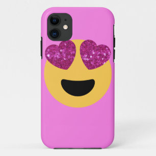 heart eye emoji iPhone 11 case
