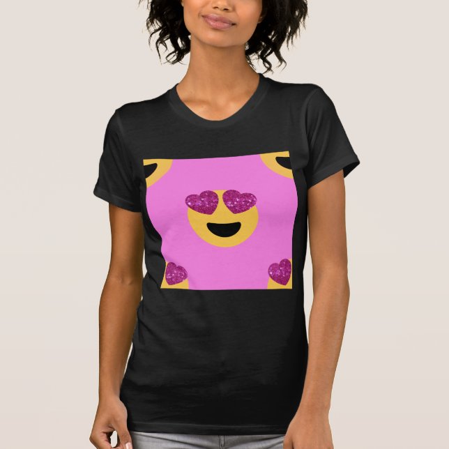 heart eye emoji T-Shirt (Front)