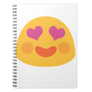 Heart Eyes Emoji Notebook