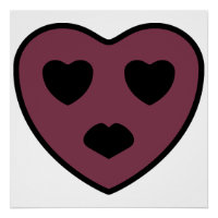 Heart Face Pout