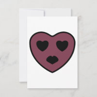 Heart Face Pout