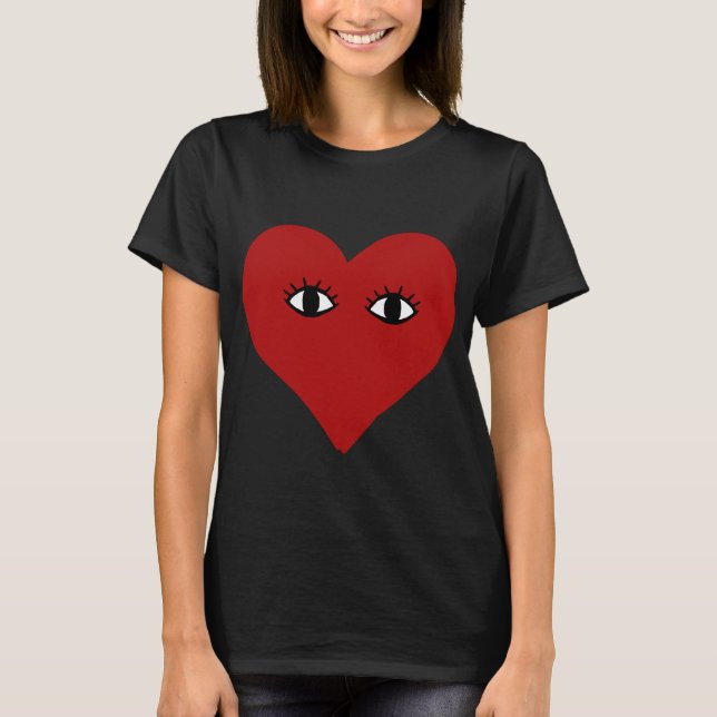 Heart Face Tshirt (Front)