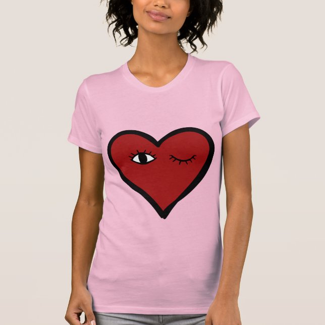 Heart Face Tshirt (Front)