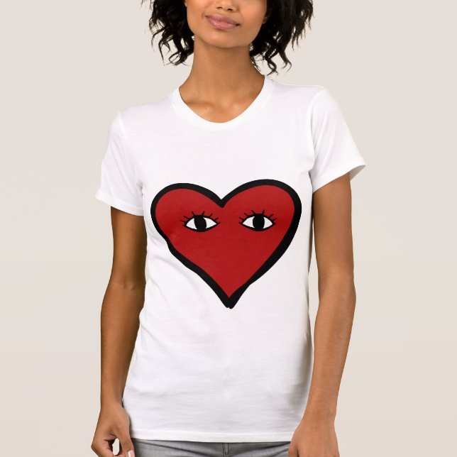Heart Face Tshirt (Front)