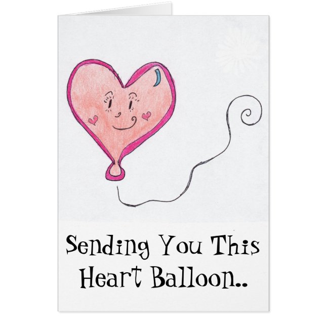 Heart Feel Better Balloon (Front)