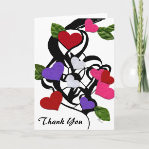 Heart Felt Thank You Card
