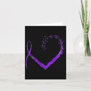 Heart Fibromyalgia Awareness  Card