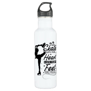 Heart Figure Skating 710 Ml Water Bottle