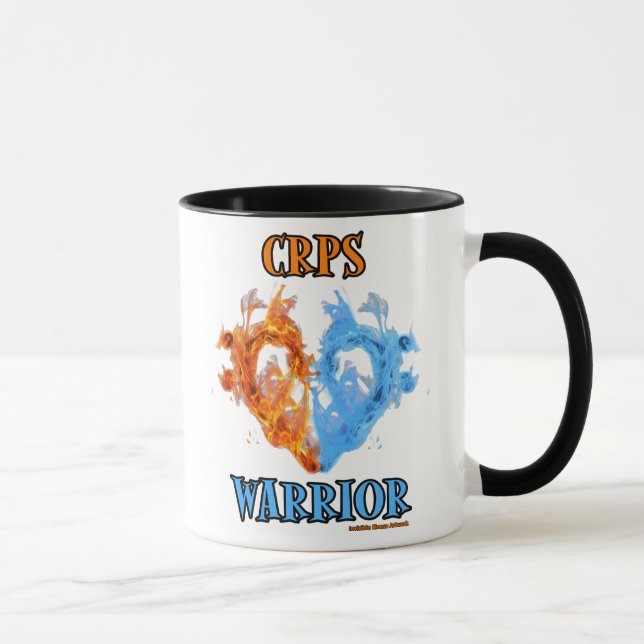 Heart/Flames...CRPS Mug (Right)