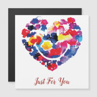 Heart Floral Emoji Happy Smiling Face