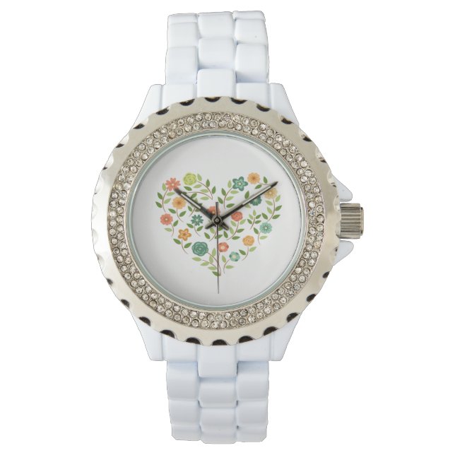 Heart Flower Watch (Front)