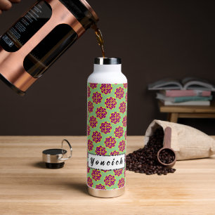 Heart Flowers by Kenneth Yoncich Water Bottle