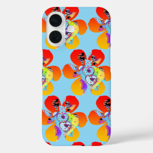 Heart Flowers  iPhone 16 Case